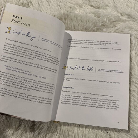 Bible & Breakfast 31 Mornings With Jesus by Asheritah Ciuciu Cookbook devotional - Picture 4 of 10